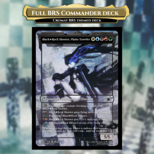 Black Rock Shooter MTG Commander Deck